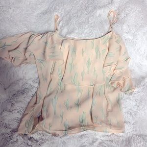 Karlie tank, cactus print